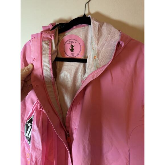 Save The Duck Women's Karin Rain Jacket Pink Women Medium NEW - Picture 7 of 15